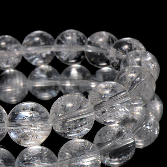 ブレス　アイリスクォーツ＜ヒマラヤ産＞　丸  [co-g2262]