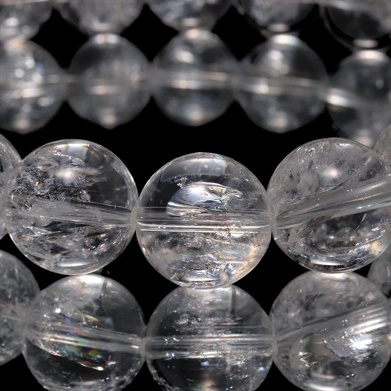 ブレス　アイリスクォーツ＜ヒマラヤ産＞　丸  [co-g2262]