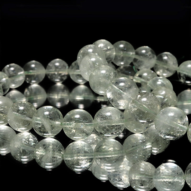 ブレス　グリーンアメジストアイリス＜ブラジル産＞　丸  [co-g2264]