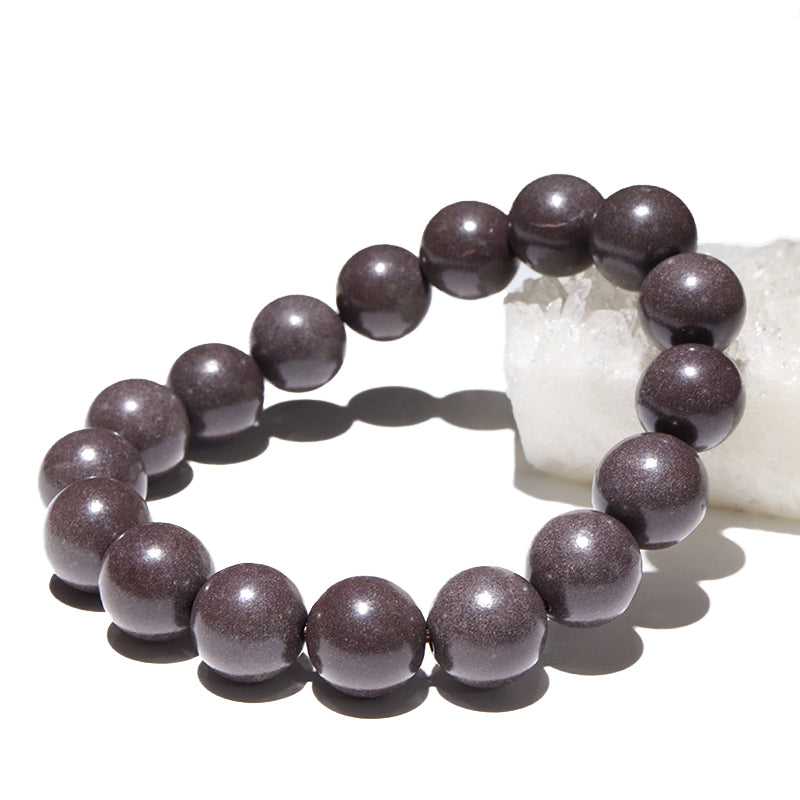 [Japanese Famous Stone] Bracelet Genshoseki <Made in Miyagi Prefecture> Round [br-g8194]