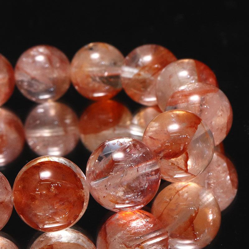 ブレス　オーロラクォーツ＜マダガスカル産＞　丸  [co-g2247]