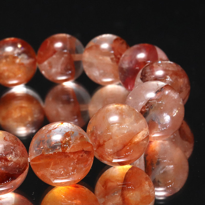ブレス　オーロラクォーツ＜マダガスカル産＞　丸  [co-g2247]