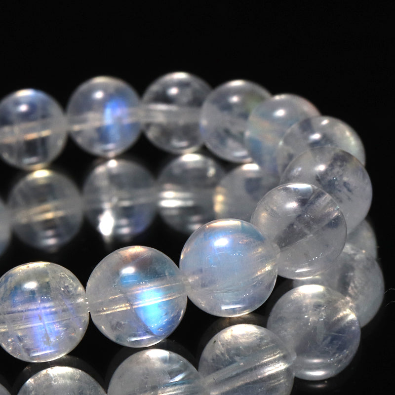ブレス　ムーンストーン＜インド産＞　丸  [co-g2252]
