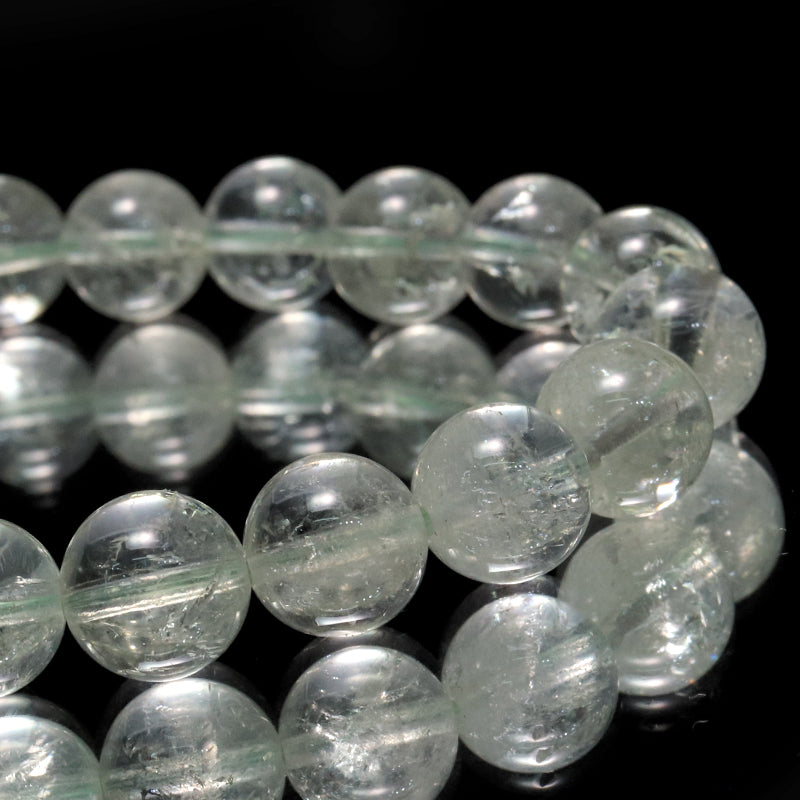 ブレス　グリーンアメジストアイリス＜ブラジル産＞　丸  [co-g2264]