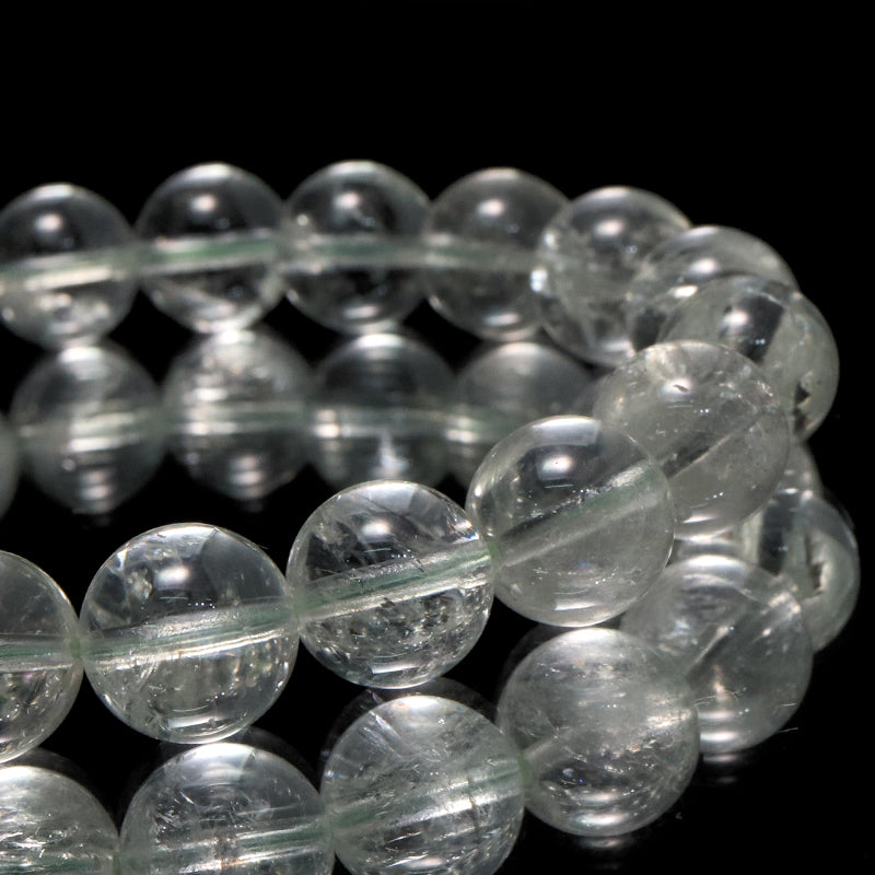 ブレス　グリーンアメジストアイリス＜ブラジル産＞　丸  [co-g2264]