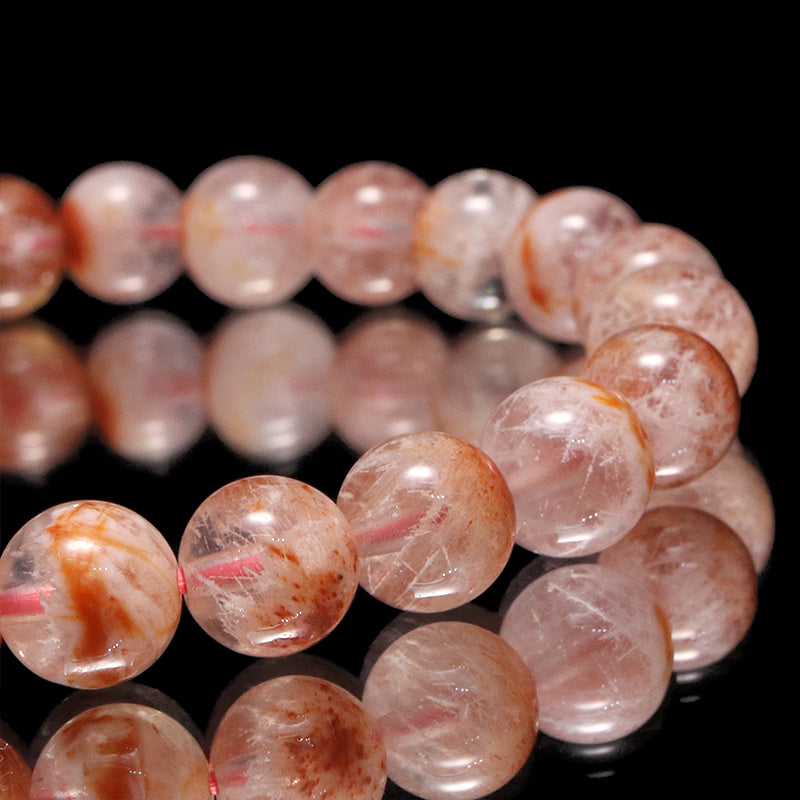 ブレス　セリサイトインクォーツ＜ブラジル産＞　丸 [co-g2271]