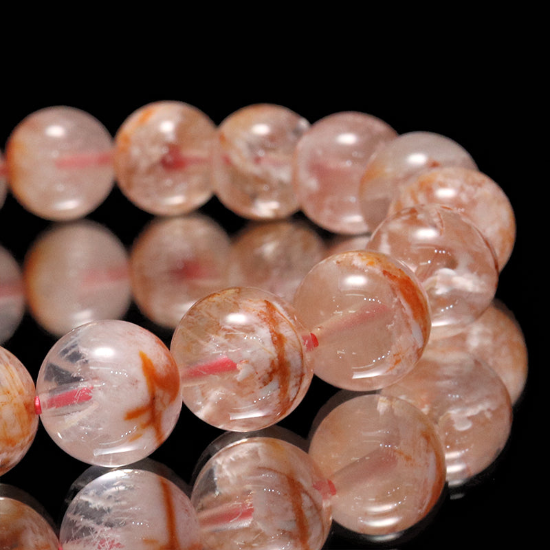 ブレス　セリサイトインクォーツ＜ブラジル産＞　丸 [co-g2271]