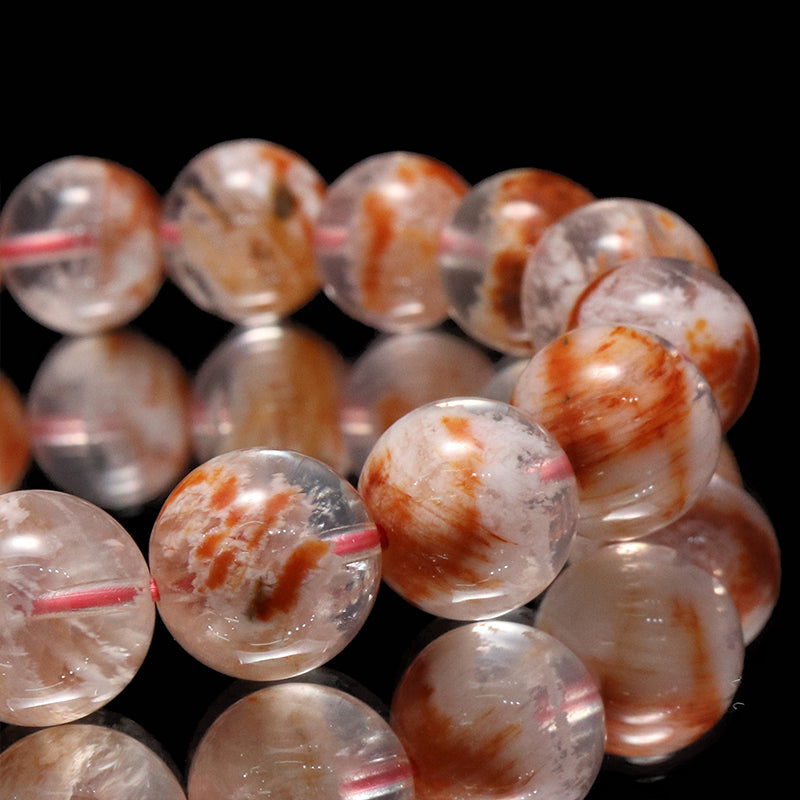 ブレス　セリサイトインクォーツ＜ブラジル産＞　丸 [co-g2271]