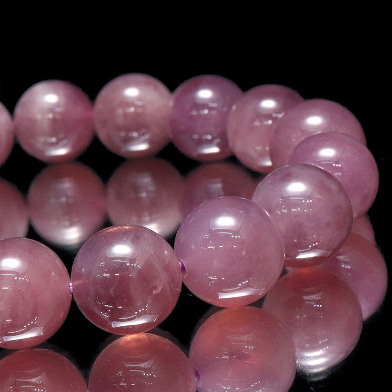 ブレス　スターディープローズクォーツ＜マダガスカル産＞　丸 [co-g2273]