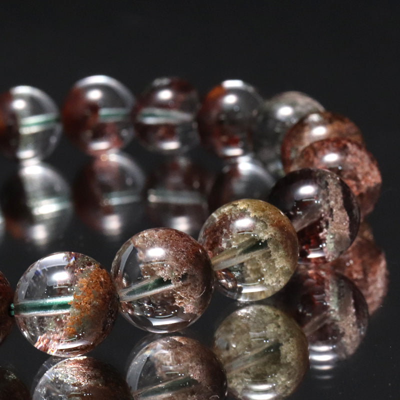 ブレス　ガーデンクォーツ＜ブラジル産＞　丸  [co-g2276]