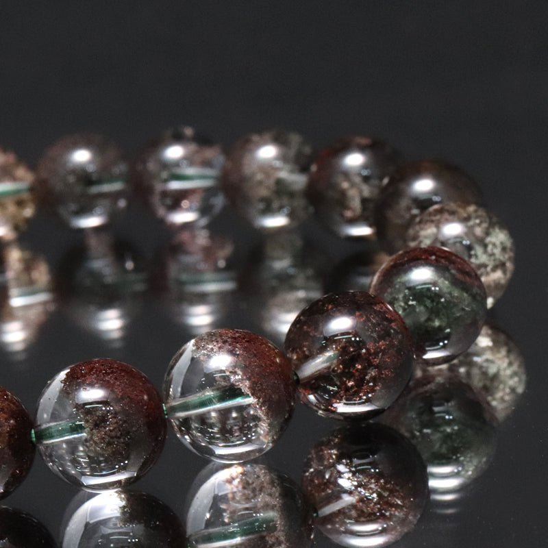 ブレス　ガーデンクォーツ＜ブラジル産＞　丸  [co-g2276]