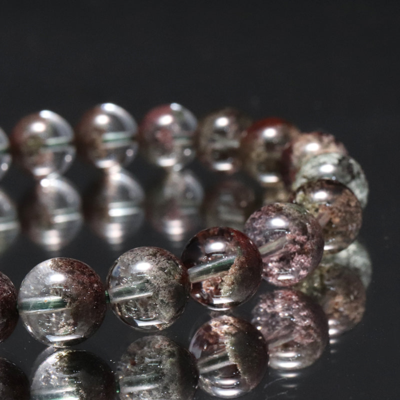 ブレス　ガーデンクォーツ＜ブラジル産＞　丸  [co-g2276]