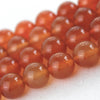 Carnelian (orange) round [st-g0025]