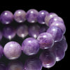 [20% off Aquarius Zodiac Stone until January 19th (automatic discount at checkout)] Twinkle Amethyst Bracelet (Brazil) Round [co-g0360]