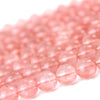 Round synthetic cherry quartz [st-g0125]