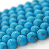 Howlite Türkiye（淡绿松石色）圆形 [st-g0074]