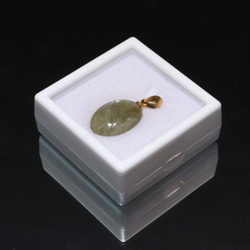 ダイアスポア　トルコ産　ステンレス製　ゴールド　ランダム発送  [co-g2304]