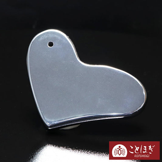 【ことほぎ】かっさプレート　テラヘルツ　ハート型かっさ（KH-002)  [he-g2003]