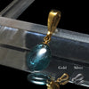 Get 30% off when you purchase 10 or more eligible items. Automatic discount at checkout. Indigo Blue Kyanite Pendant Top from Tanzania, Tumbled, Approx. 6-8mm x 9-12mm, Stainless Steel, Made in Japan [co-g1403]