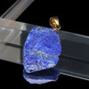Get 30% off when you purchase 10 or more eligible items. Automatic discount at checkout. Lapis Lazuli Pendant Top from Tanzania, Rough Stone, Approx. 9-16mm x 13-24mm, Stainless Steel and Gold, Made in Japan [co-g1407]