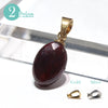 Get 30% off when you purchase 10 or more eligible items. Discount automatically applied at checkout. Star Garnet Pendant Top from India, approximately 8 x 12mm, Stainless Steel, Made in Japan [co-g1417]