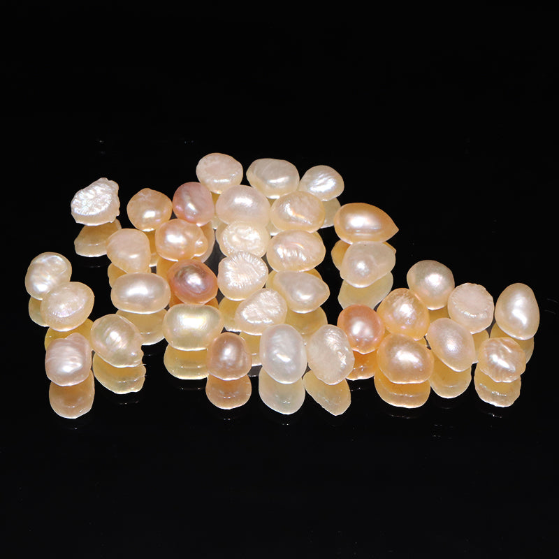 Sazare freshwater pearls, no holes, approx. 15g [gr-g3009]