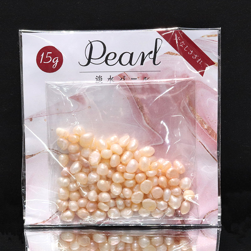 Sazare freshwater pearls, no holes, approx. 15g [gr-g3009]