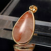 [Buy 10 or more eligible items and get 30% off! Automatic discount at checkout] Manikaran Quartz Pendant Top (Himalayan) Pale Red, Silver 925 Gold, Random Shipment, Made in Japan [co-g1423]