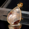 [Buy 10 or more eligible items and get 30% off! Automatic discount at checkout] Manikaran Quartz Pendant Top (Himalayan) Pale Red, Silver 925 Gold, Random Shipment, Made in Japan [co-g1423]