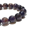 Bracelet Bloodshot Iolite (Tanzania) Round [co-g0477]