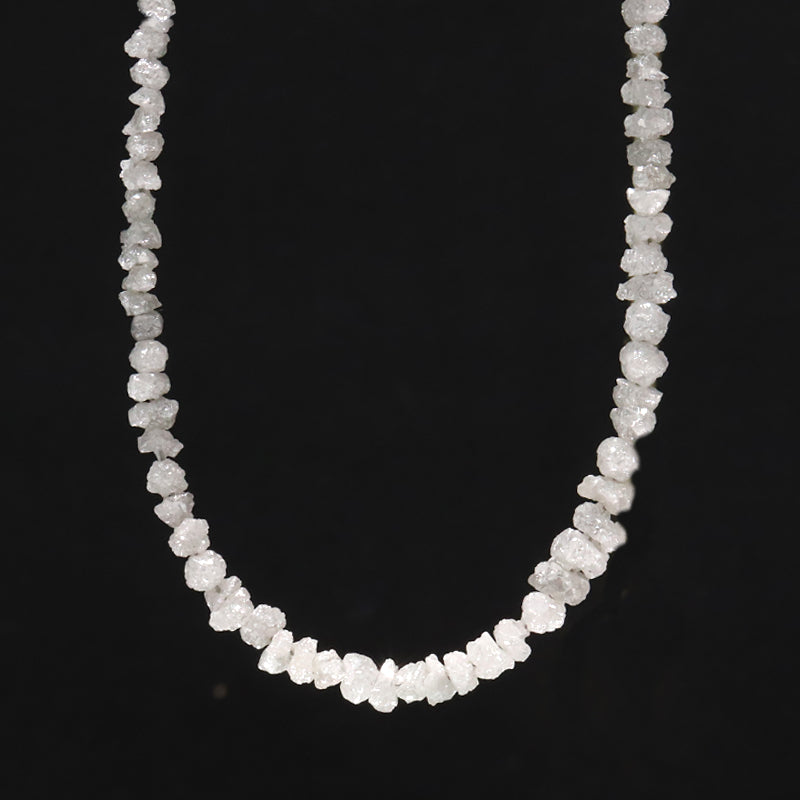 ダイヤモンド＜南アフリカ産＞　ネックレス　原石　約2mm  [co-g2333]