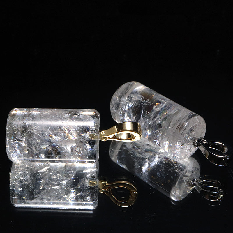 レムリアンシード＜コロンビア産＞　円柱型　約12～16×19～25mm　クリッカートップ [co-g2828]