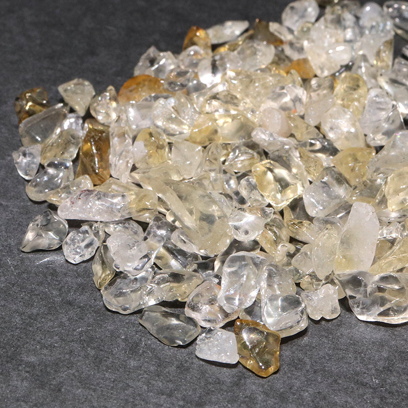 シトリン　さざれ　約3～7mm　約1kg  [co-g2343]