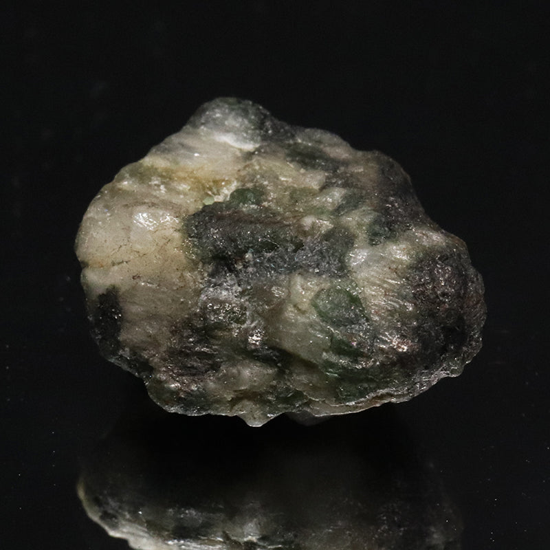 原石　フェナカイト＆エメラルド　共生鉱　ブラジル産　約13ct　[co-g1475]