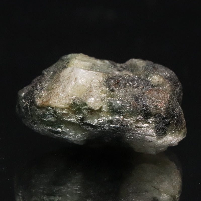 原石　フェナカイト＆エメラルド　共生鉱　ブラジル産　約13ct　[co-g1475]