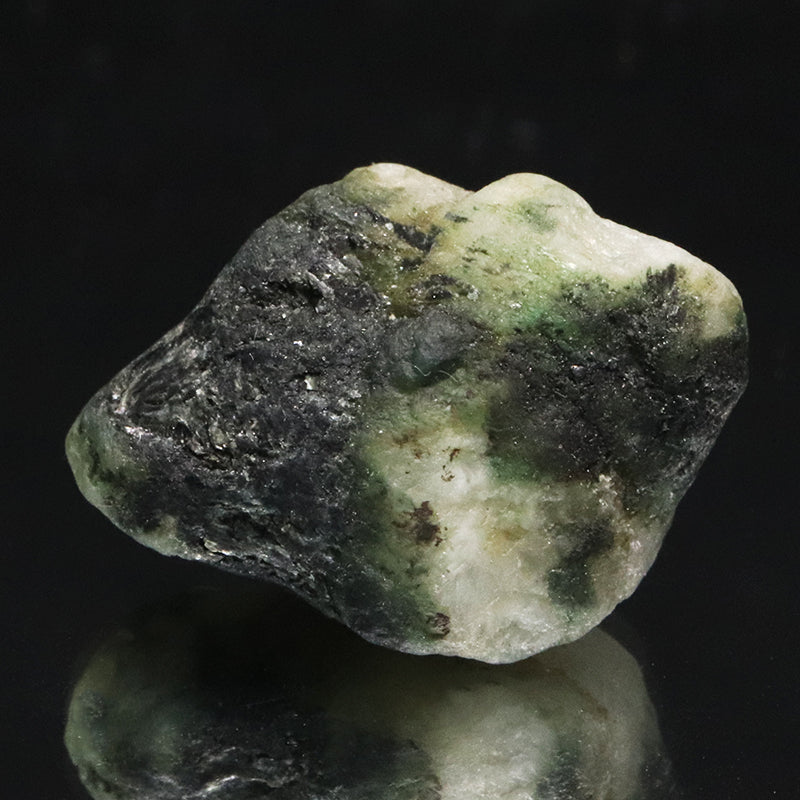 原石　フェナカイト＆エメラルド　共生鉱　ブラジル産　約51.5ct　[co-g1481]