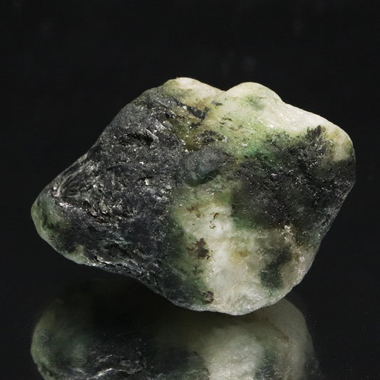 原石　フェナカイト＆エメラルド　共生鉱　ブラジル産　約51.5ct　[co-g1481]