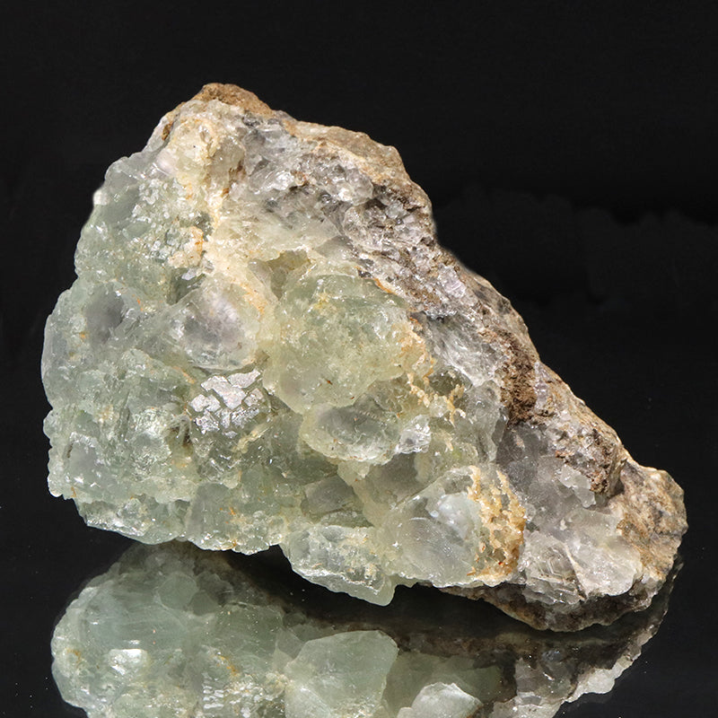 グリーンフローライト＜中国産＞　原石　約94.2×75.6×75.1mm [co-g2347]