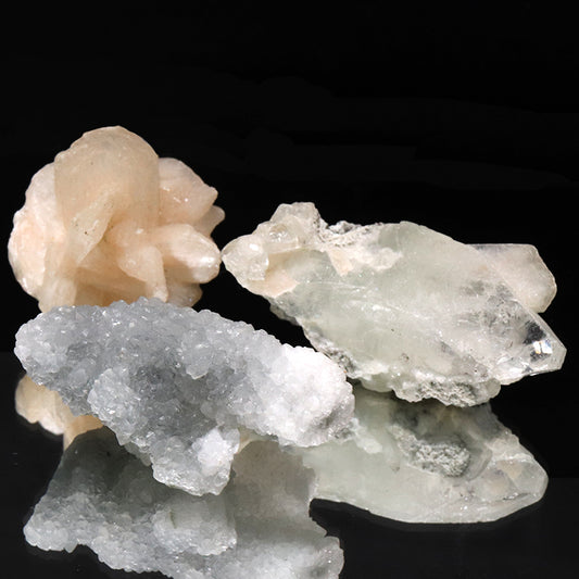 【割引不可】【特別価格】原石詰め合わせセット　約8～10個入り　インド産  [co-g1958]