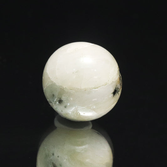 【一点物】丸玉　フェナカイト＜ブラジル産＞　丸約12mm　証明書付き　[co-g1496]