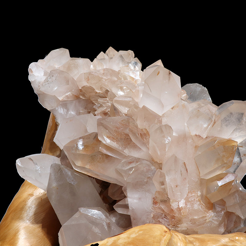 【一点物】【動画】マニカラン水晶＜ヒマラヤ産＞　クラスター  [co-g2354]