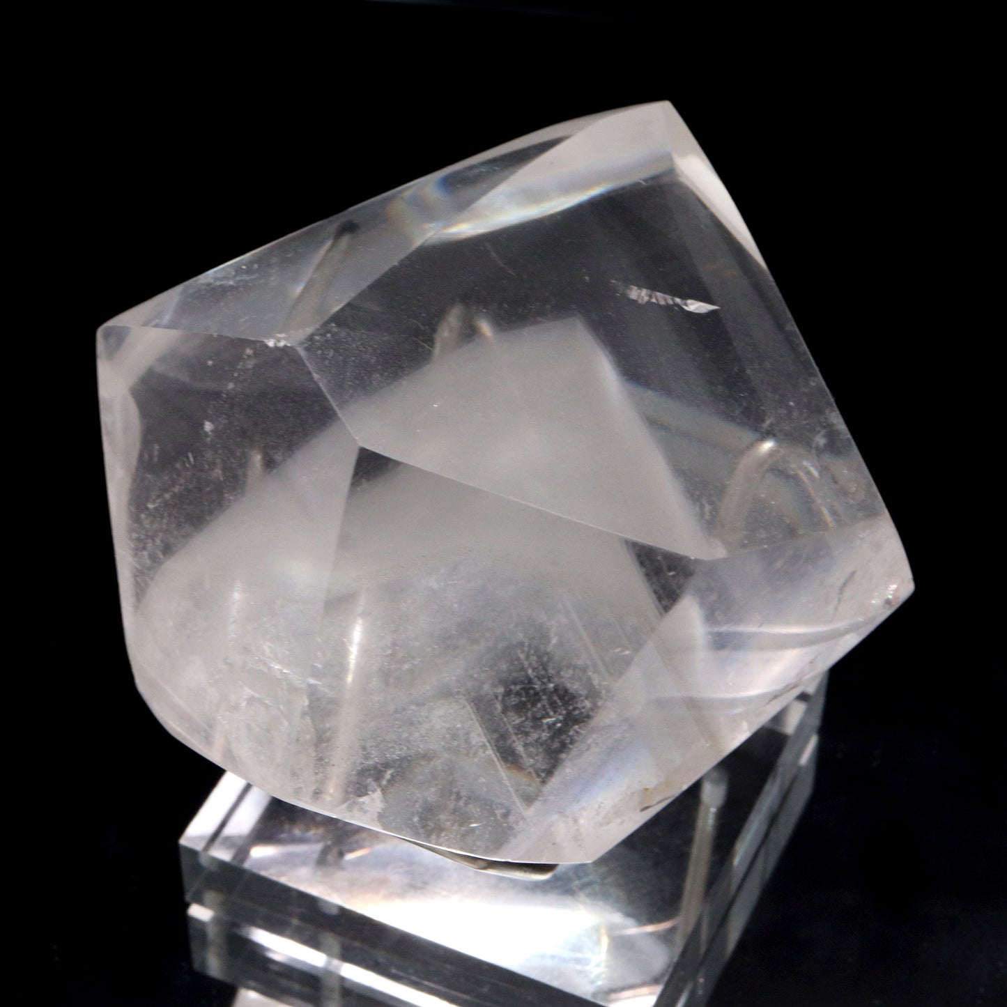 ホワイトファントム＜ブラジル産＞　ポイント　原石  [co-g2364]