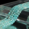 Amazonite cut strand, approx. 2mm [co-g1538]