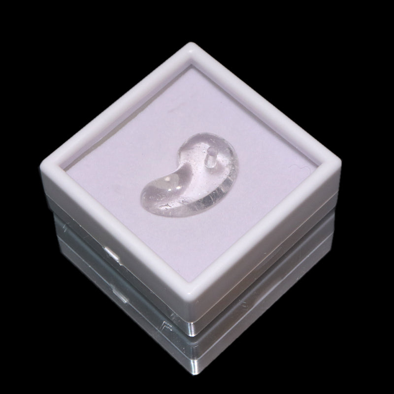 ガネーシュヒマール水晶＜ヒマラヤ産＞　勾玉　約25m　ヒマラヤ水晶  [co-g2373]