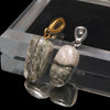 Get 30% off when you purchase 10 or more eligible items. Discount automatically applied at checkout. Bad Gastein (Austrian) Rough Stone Pendant Top, Stainless Steel, Made in Japan [co-g0565]