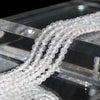 White Topaz Cut Strand, Approx. 2mm [co-g1558]