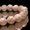 Thomsonite bracelet (from Indonesia) Round [co-g0590]