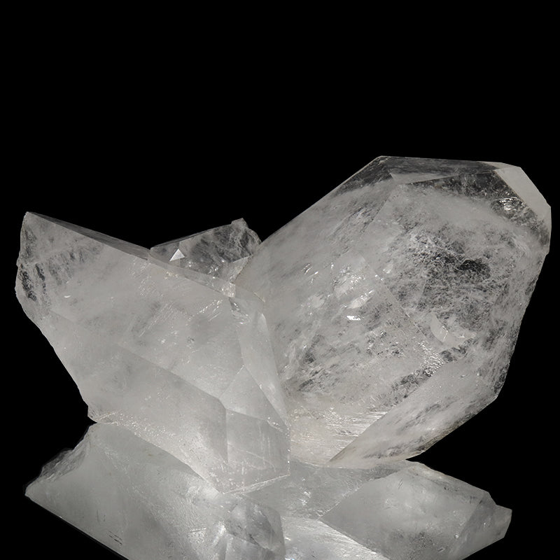 マニハール水晶＜インド/マニハール産＞　原石　約横17×縦18×高7cm [co-g3519]