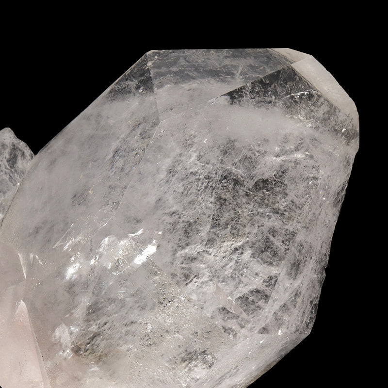 マニハール水晶＜インド/マニハール産＞　原石　約横17×縦18×高7cm [co-g3519]