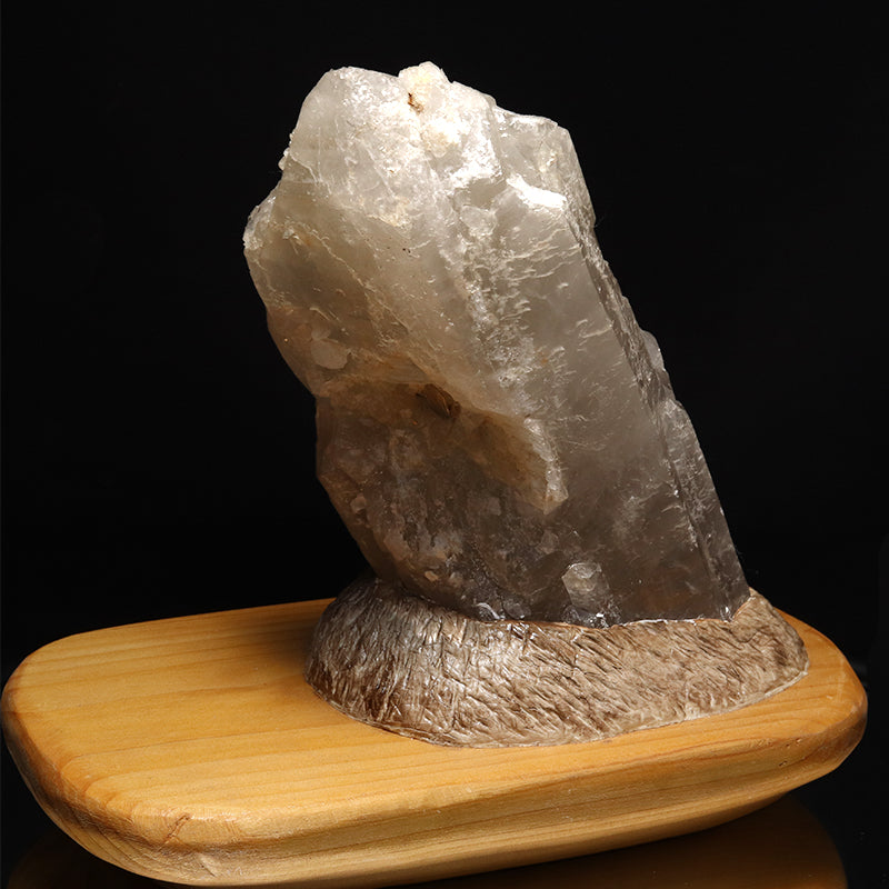 カテドラル水晶＜ブラジル産＞　原石　台座付き　約横20×縦10×高18cm [co-g3518]